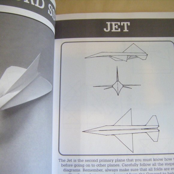 Big Book of Paper Planes Paperback STEM Construction Pilot Airplanes - Picture 5 of 7